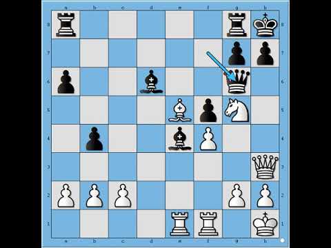 Odlučni napad i neizbežni mat ☆  YAGUPOV vs KHUSNULLIN # 1669