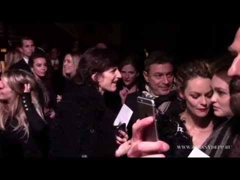 Vanessa Paradis, her daughter Lily-Rose Depp and other guests at Chanel Paris-Salzburg fashion show