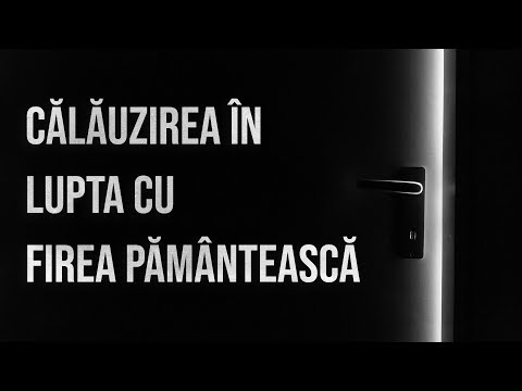 Pastor Darius Zaharia - Călăuzirea în lupta cu firea pământească.