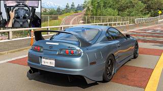 Forza Horizon 6 - Tuned Toyota Supra MK4 1217HP | Logitech RS50 Gameplay