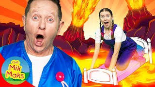 The Floor is Lava 🔥 | Kids Songs & Games | The Mik Maks