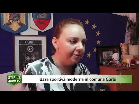Baza sportiva moderna in comuna corbi 11 05 2021