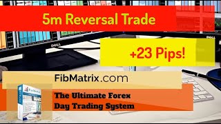 5m Reversal Trade Profits +23 Pips! PLUS  Reversal Trade Automated Forex Trading Strategy Review