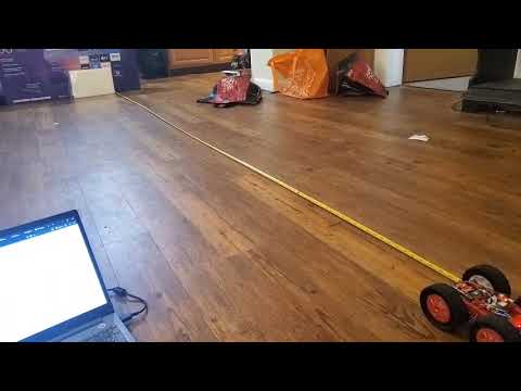 car running into wall