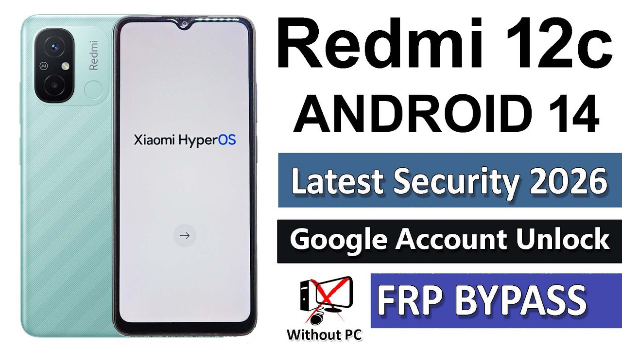 How to Bypass Google Lock on Redmi 12c | Redmi 12c Google Account Bypass - Unlock Your Phone Now