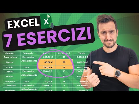 7 Excel Exercises (Sum, Sum If, Count If) [Excel Course]