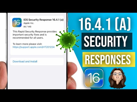 iOS 16.4.1 (a) Security Response | iOS 16.4.1 (a) Features | iOS 16.4.1 (a) Rapid Security Response