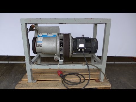 Hydrovane rotary sliding vane compressor 600 L /min Grandis Machinery