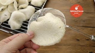Extraordinary Recipe for a Simple Potato - Turning Potato into Fluffy White Cracker | MyKitchen101en