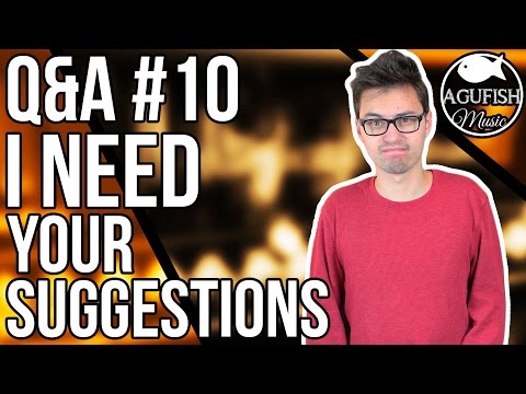 Q&A 10 || Your Suggestions, LTD Sparrowhawk, and What is That Blue Guitar??