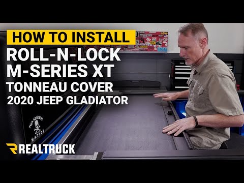 How to Install Roll-N-Lock M-Series XT Tonneau Cover on a 2020 Jeep Gladiator