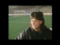 Irish Footballer Niall Quinn interview, 1988