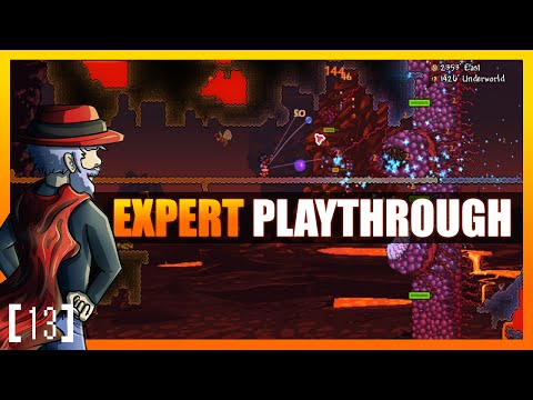 Terraria 1.3 Let's Play - Expert Mode Playthrough! GRIND WITH ME [13] PC Gameplay