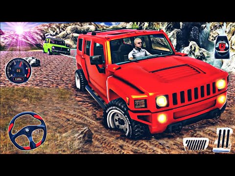 Offroad Jeep Driving Simulator 3D || Real 4x4 Hummer Luxury SUV Driver || Unique Games