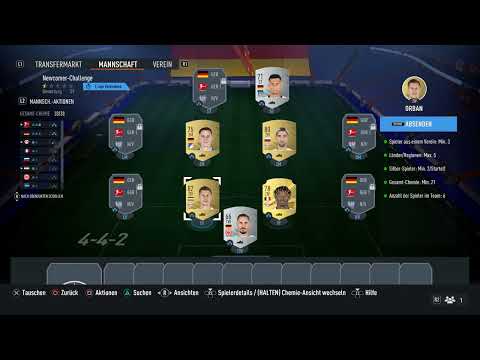 FIFA 23 - SBC - Newcomer Challenge Lösung