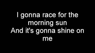 3 Doors Down - Race For The Sun lyrics on screen