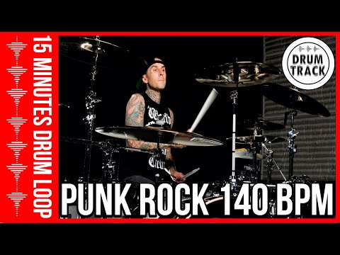 Drum Beat 140 bpm - Groove Drum Track 140 BPM Punk Rock | Batería 140 BPM Punk Rock