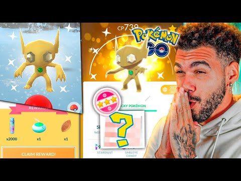 SABLEYE SHINY NO ULTIMO EVENTO RELAMPAGO - POKEMON GO | Cris |