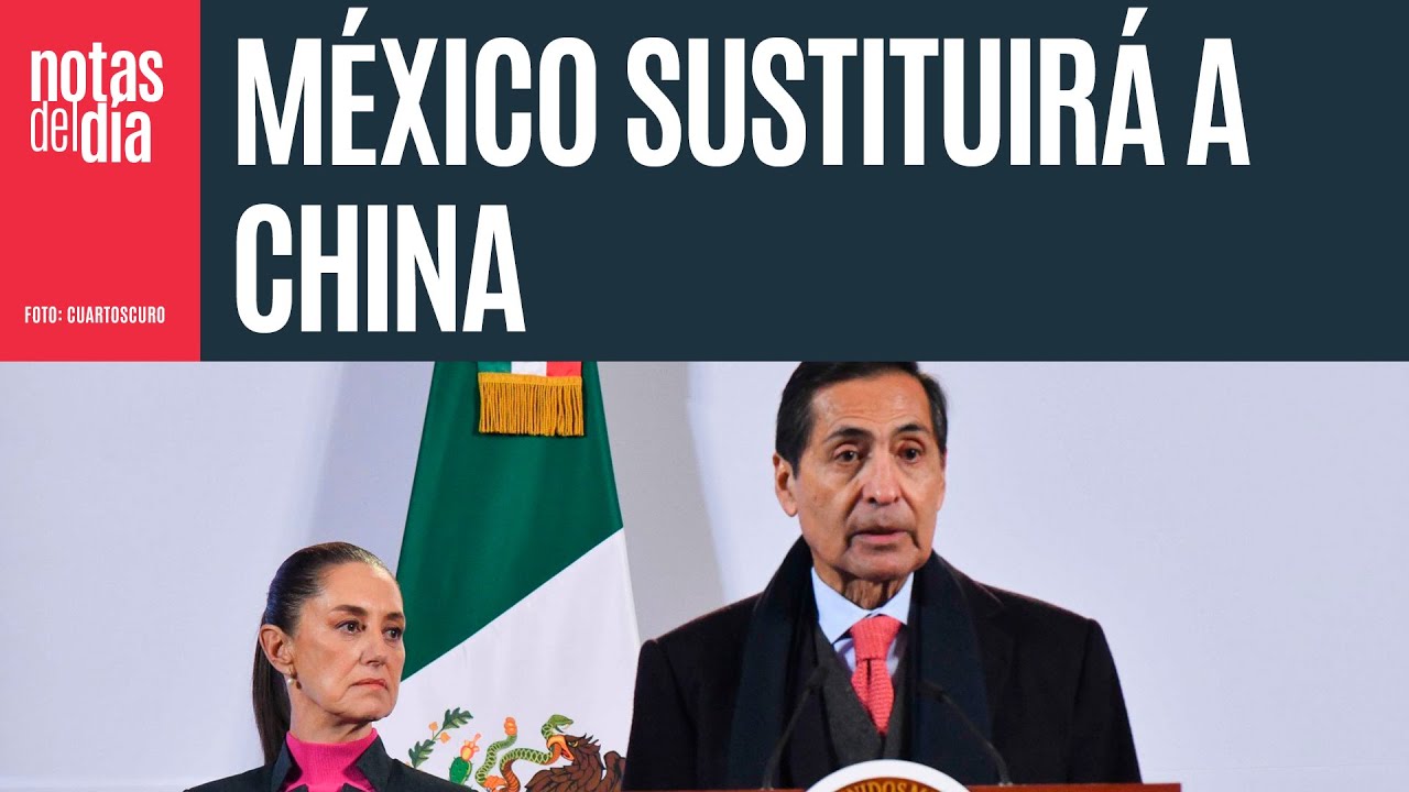 Sheinbaum explica que el plan es producir en el país lo que hoy se importa de China