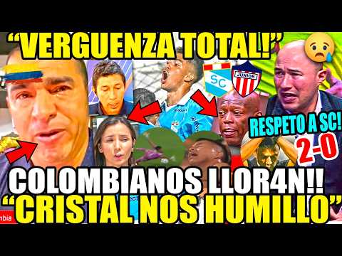 PRENSA COLOMBIANA LLOR4 CON TRIUNFO SPORTING CRISTAL 2-0 JUNIOR 