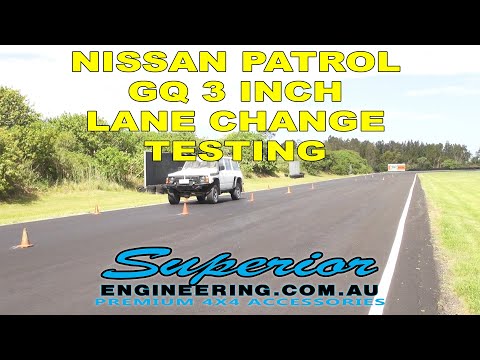 Superior Engineering Patrol GQ 3 Inch Lane Change