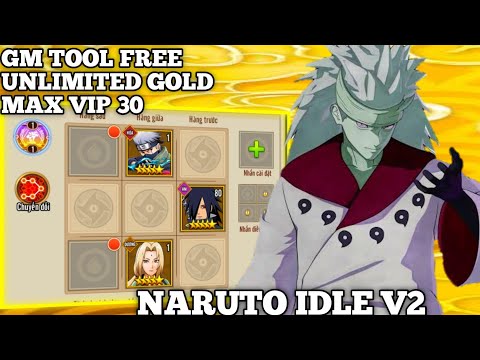 GM TOOL NARUTO V2 NKG - UNLIMITED GOLD + MAX VIP
