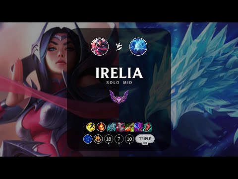 Irelia Mid vs Anivia - EUW Master Patch 12.22