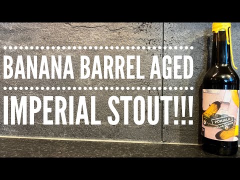 Põhjala Banaananen Barrel Aged Imperial Stout By Põhjala Brewery | Estonian Craft Beer Review