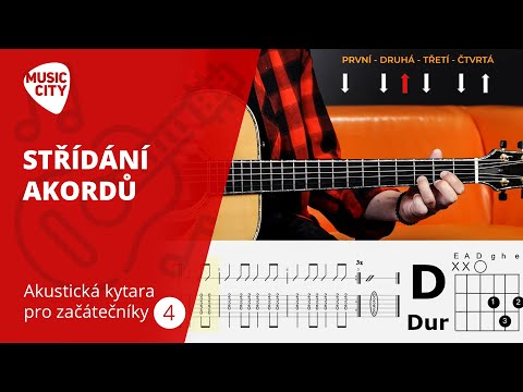 Akustická kytara pro začátečníky - 4. díl: Střídání akordů