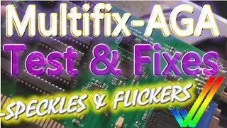 Commodore Amiga AGA Multifix & Speckles & Flickers Fixes (Scandoubler / De-Interlace Card) - Part 2
