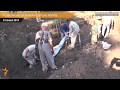 У Слов'янську розкопали братську могилу закатованих бойовиками 