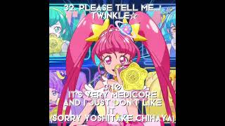 Ranking PreCure Endings pt.8 #startwinkleprecure #healingoodprecure #hoshinahikaru #hanaderanodoka