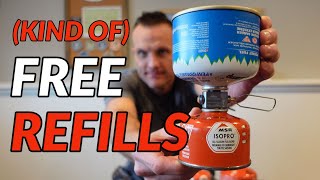 REFILL YOUR BACKPACKING GAS CANISTERS // Campingmoon Gas Canister Refill Adapter