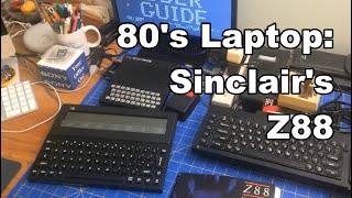 The Z88 Sinclair Portable Computer - a 1987 Laptop