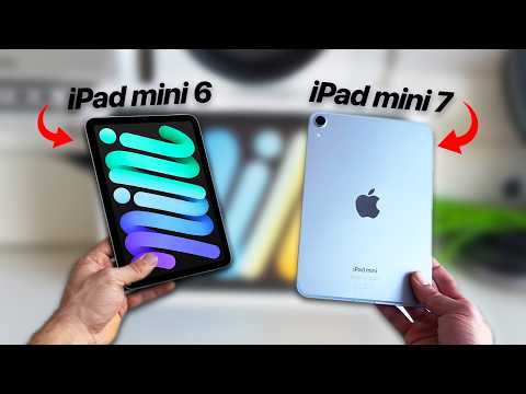 iPad Mini 6 vs iPad Mini 7 First Look - WORTH IT?
