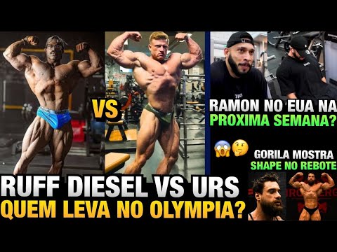 RUFF VS URS QUEM ESTÁ MELHOR ? RAMON NOS ESTADOS UNIDOS EM BREVE + GORILA SHAPE ATUAL NO REBOTE