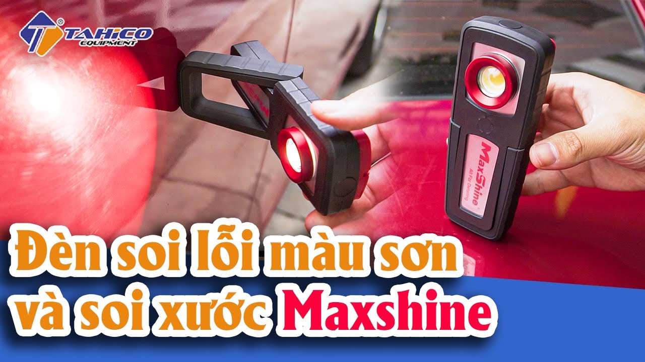 Đèn soi lỗi màu sơn và soi xước chính hãng DSF001 Maxshine 21
