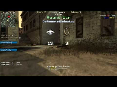 Call Of Duty 4 - eSuba vs. Dignitas OCZ COD4 CUP (part.3) rus