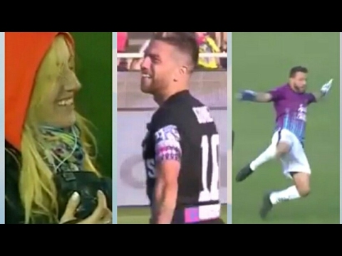 El Papú Gomez bailó el Papú Dance en su festejo/Cvitanich se chamuya a fotógrafa/Blooper de Broun