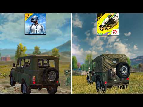 PUBG Mobile Lite VS Free Fire Max - Comparison