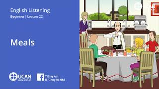 English Fluency - LV1 - Story 22. Meals