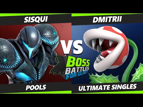 BOSS BATTLES: FG - sisqui (Dark Samus) Vs. Dmitrii (Piranha Plant) SSBU Ultimate Tournament