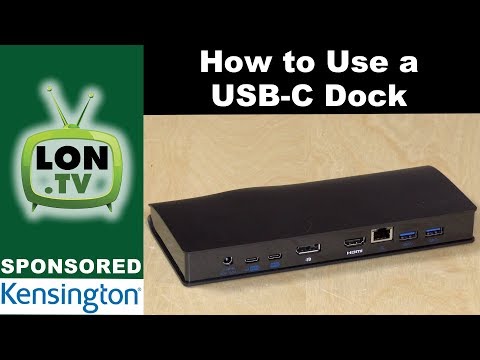 , title : 'How to use a USB-C Docking Station - Sponsored by Kensington and the SD4600P'