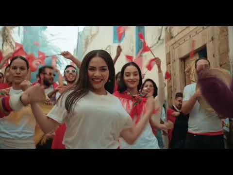 Deepside Deejays feat Fandry Sam " Yalla Tunisia " | Official Tunisian supporters  Video by QNB