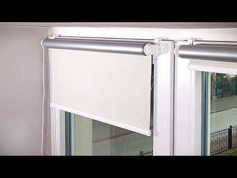 Jak łatwo zamontować rolety w oknach bez wiercenia | Niedrogie rolety do samodzielnego montażu