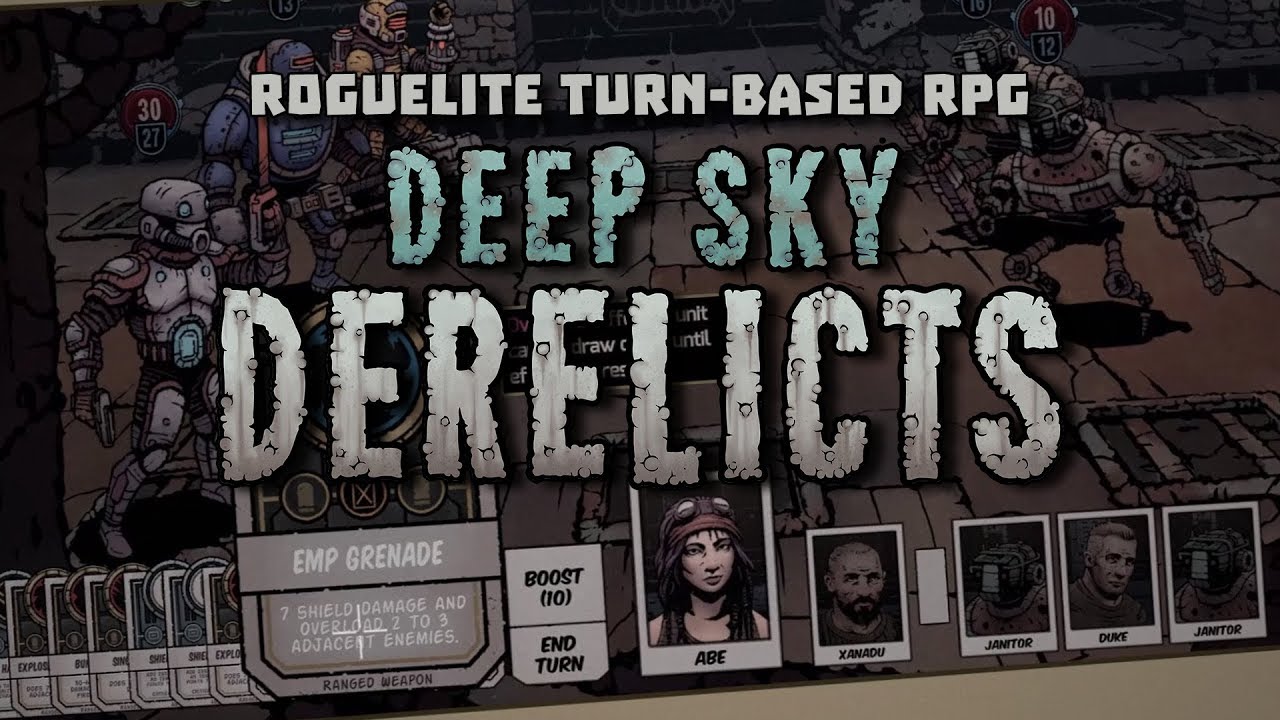 Deep Sky Derelicts | Roguelite Turn-based RPG - Early Access Launch Trailer (2017) - YouTube