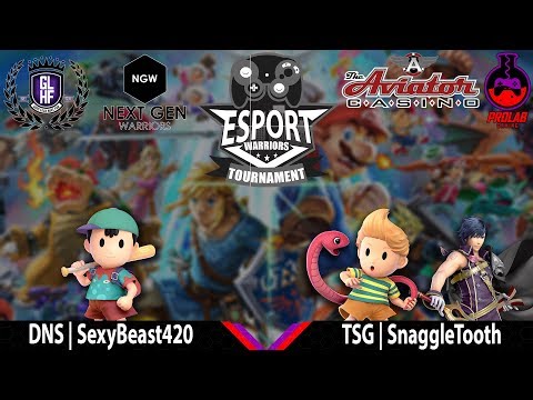Esport Warriors 4/20/19 - Losers Semis - DNS | SexyBeast420 VS TSG | SnaggleTooth