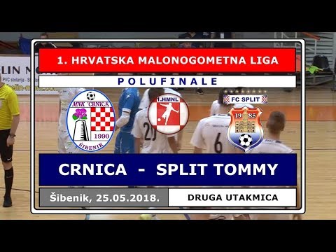 1. HMNL, 1/2 - 2. ut.: CRNICA - SPLIT TOMMY 2:3, 25.05.2018.