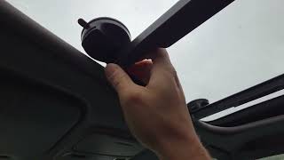 Starlink Mini sunroof mount install - Stargear