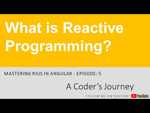 Mastering RxJS in Angular #4 - What is Reactive Programming?